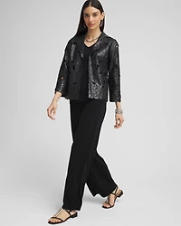 Travelers™ Collection Faux Leather Cutwork Blaze