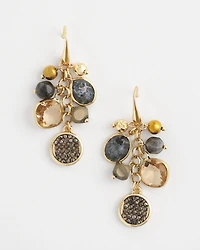 Galaxy Cluster Drop Earrings