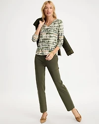 Dots Touch of Cool™ V-Neck Layering Tee