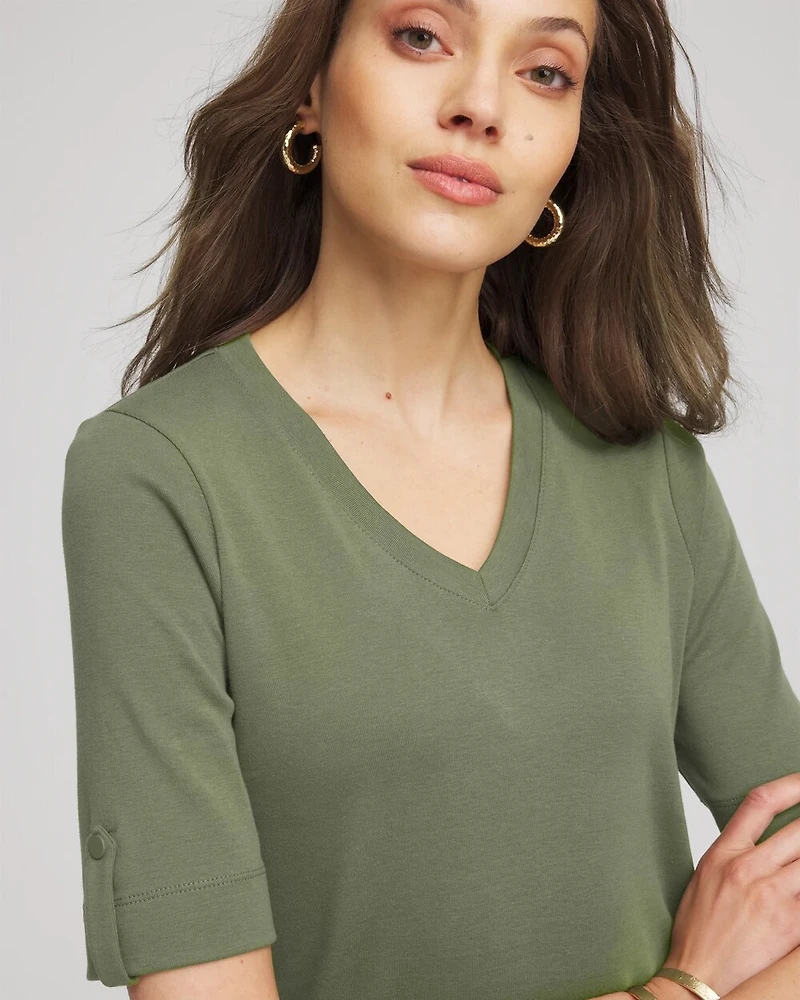 Everyday V-Neck Pima Tee