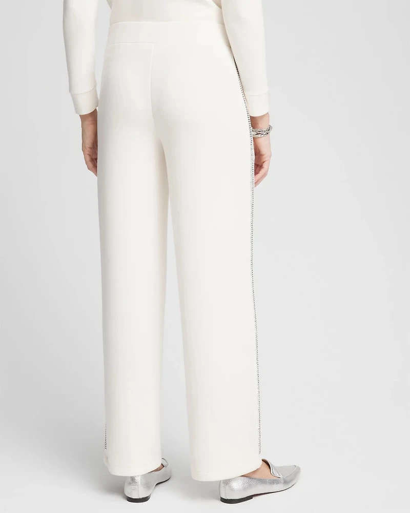 Petite Zenergy® Scuba Embellished Pants