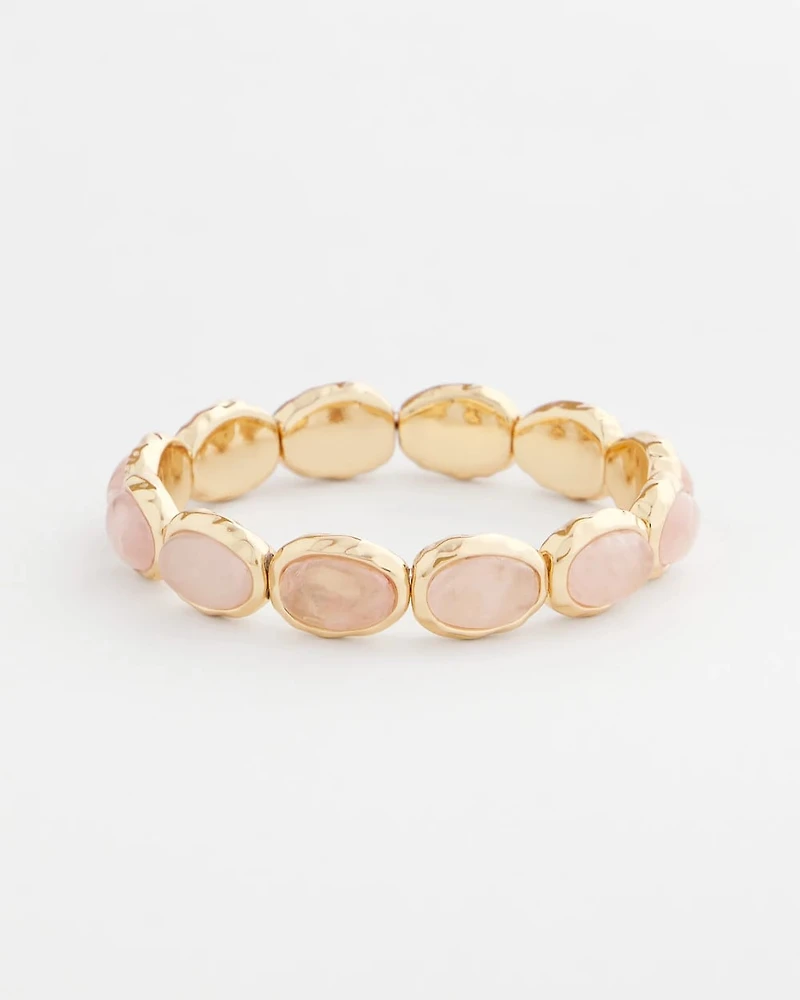 Blush Large Stretch Bracelet