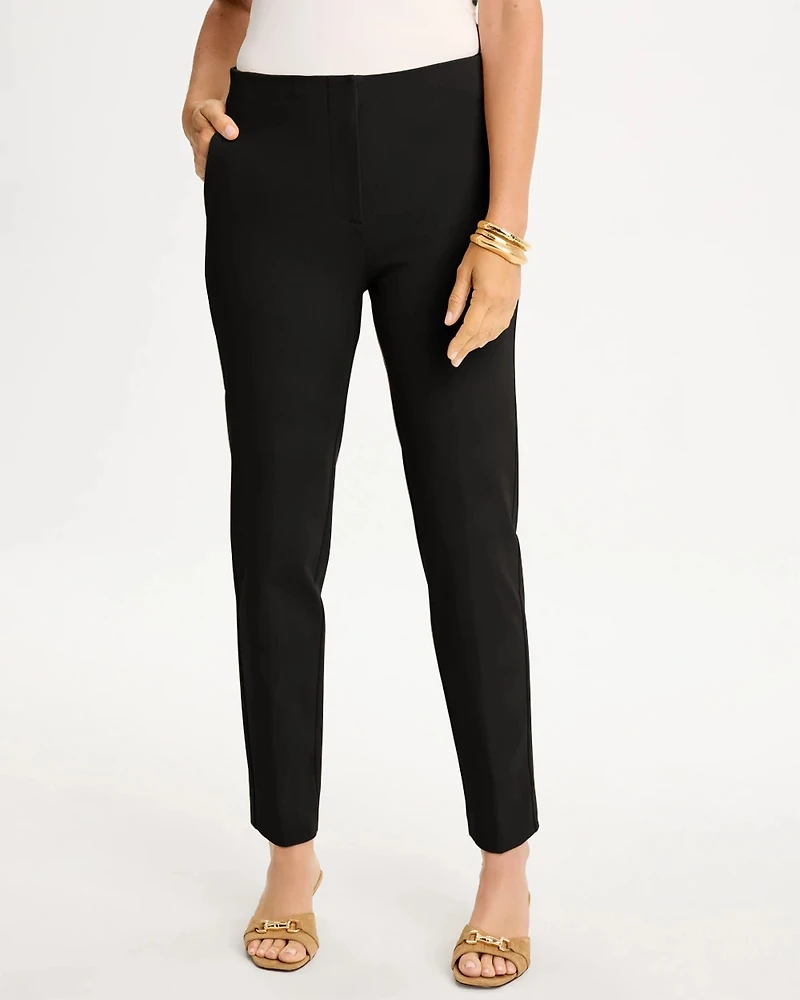 Soft-Stretch Twill Hollywood Waist Pants