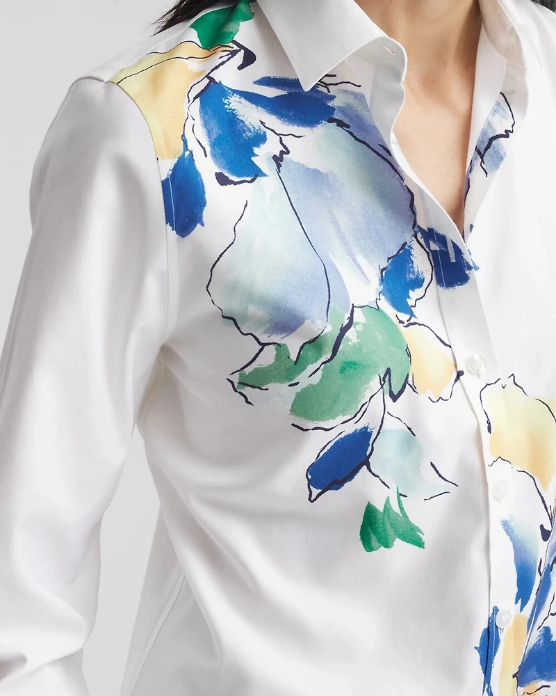 No Iron™ Floral Shirt