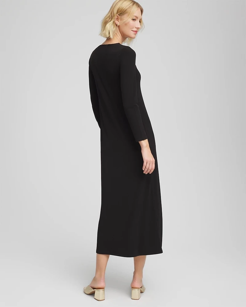 Embellished Column Maxi Dress