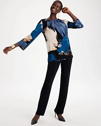 Travelers™ Brushed Colorblock Tunic