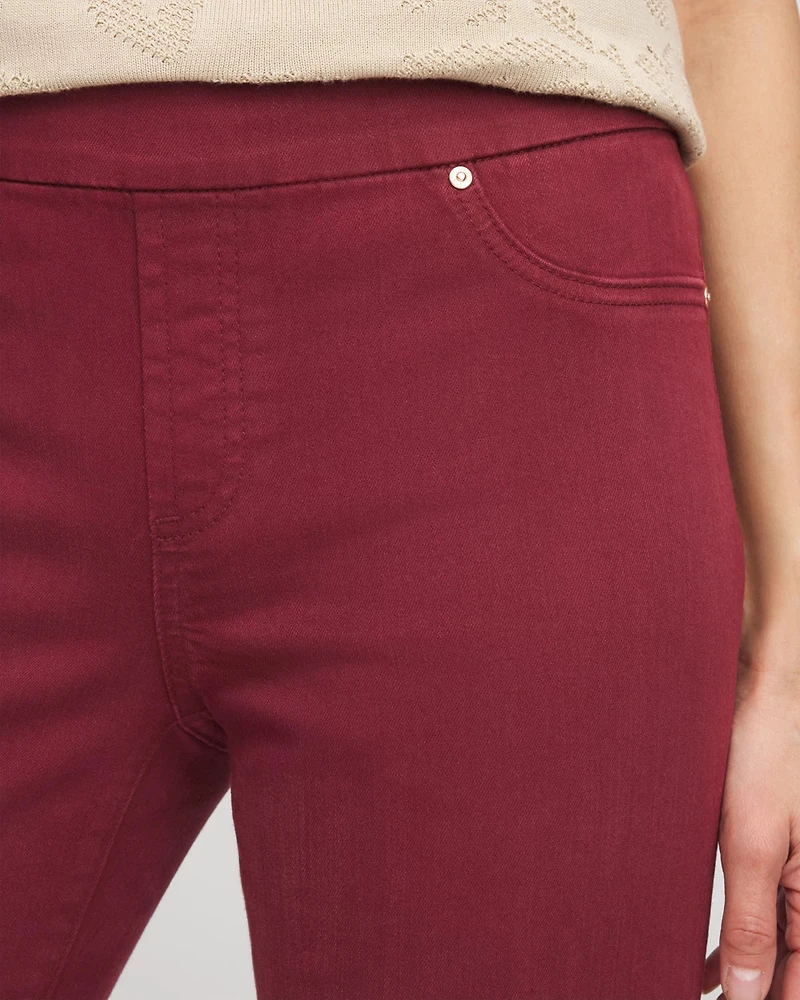 Denim Pull-On Ankle Jeggings