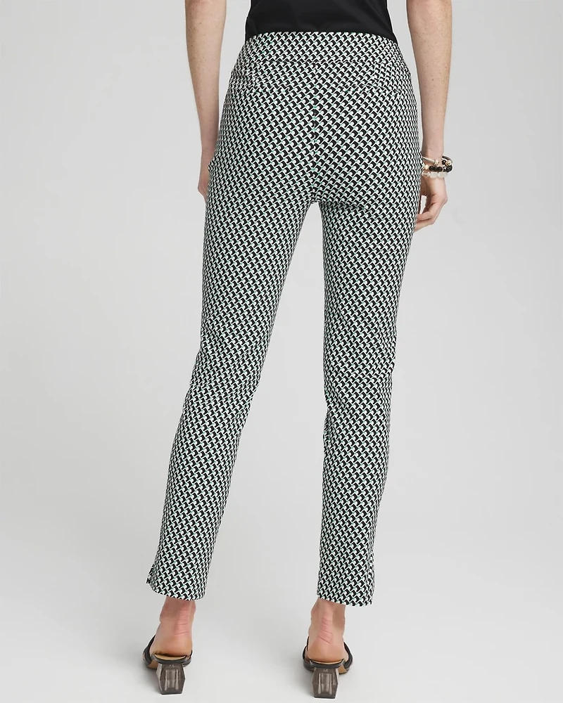 Brigitte Dot Grid Ankle Pants