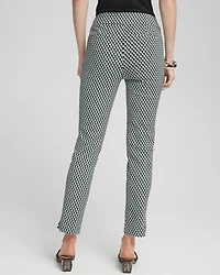 Brigitte Dot Grid Ankle Pants