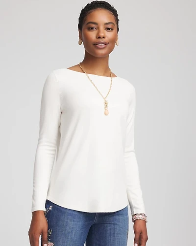 Ella Bateau Pullover Sweater