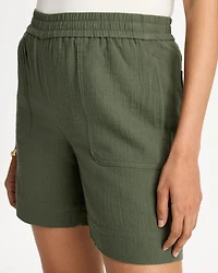 Gauze Cotton Shorts