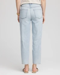 Relaxed Tapered Cropped Jeans
