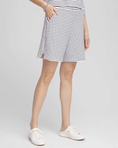 Zenergy® French Terry Striped Shorts