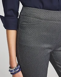 Brigitte Diamond Print Slim Pants