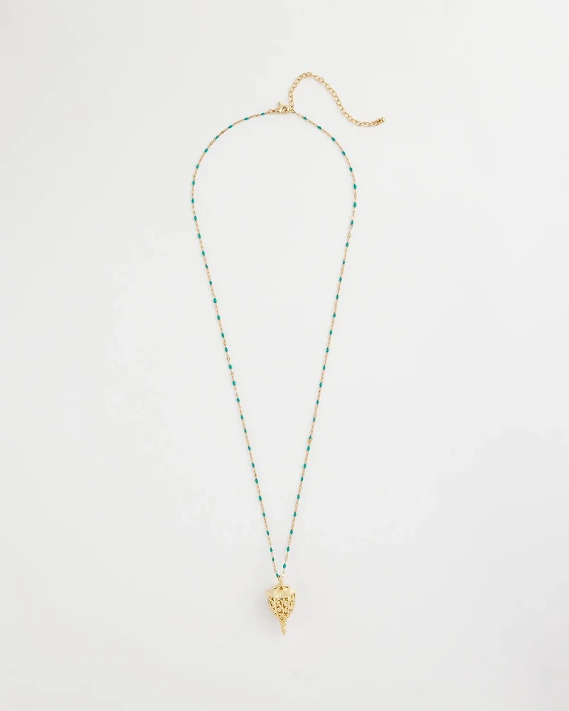 Lantern Pendant Necklace