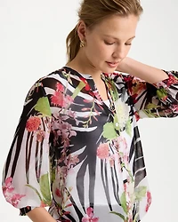 Georgette Lightweight Printed Blouse