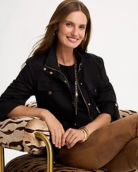 Soft-Stretch Utility Jacket