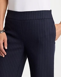 Brigitte™ Straight Pinstripe Cropped Pants
