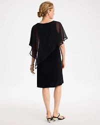 Travelers™ Chiffon Overlay Dress