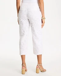 Lace Cropped Pants