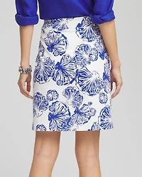 Brigitte™ Seashell Motif Pull-On Skort