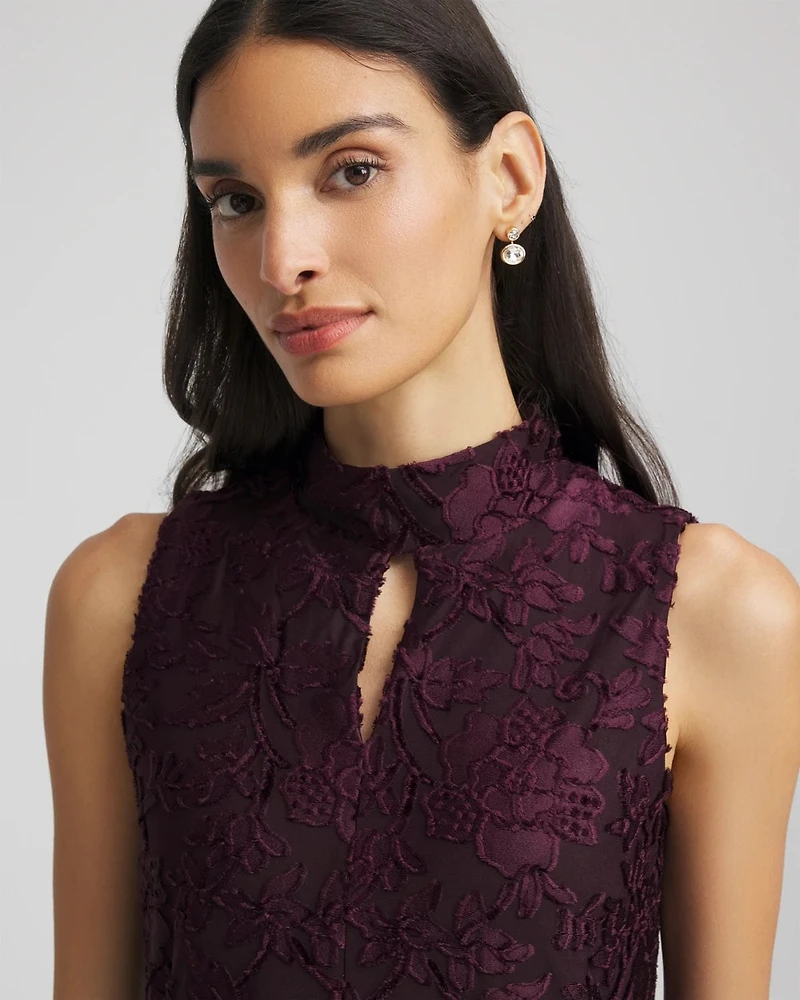 Burnout Mockneck Tank