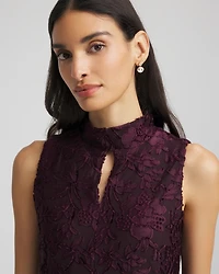 Burnout Mockneck Tank