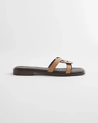 Leather Slides