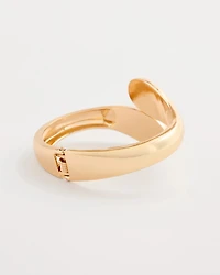 Puff Hinge Cuff Bracelet