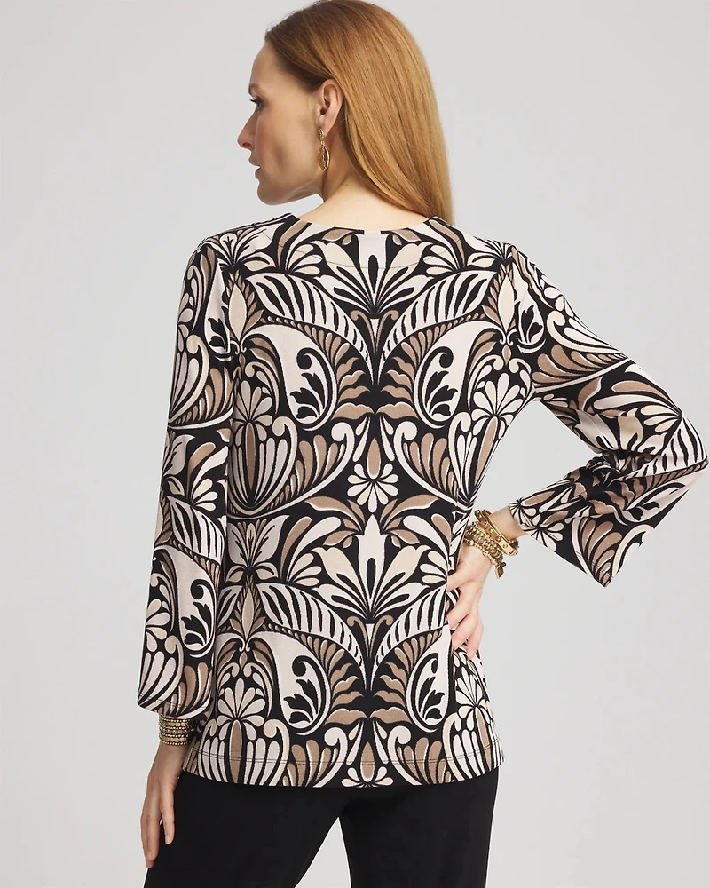 Travelers™ V-Neck Print Tunic