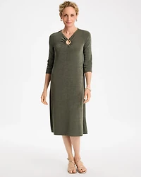 Travelers™ Hardware 3/4 Sleeve Dress