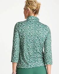 Zenergy® UPF Paint Snap Mockneck