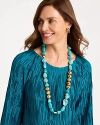Long Single-Strand Necklace