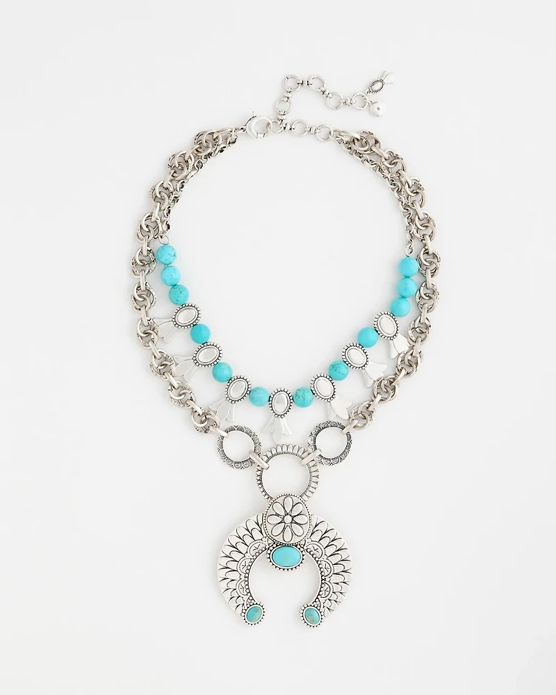 Chico’s Originals Short Pendant Necklace