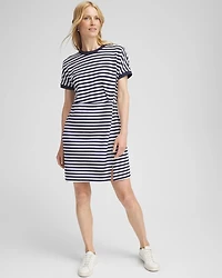 Zenergy® Stripe Twist Front Dress