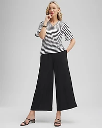 Linen Culotte Pants