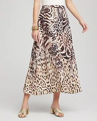 Animal Bengal Marks Faux Satin Skirt
