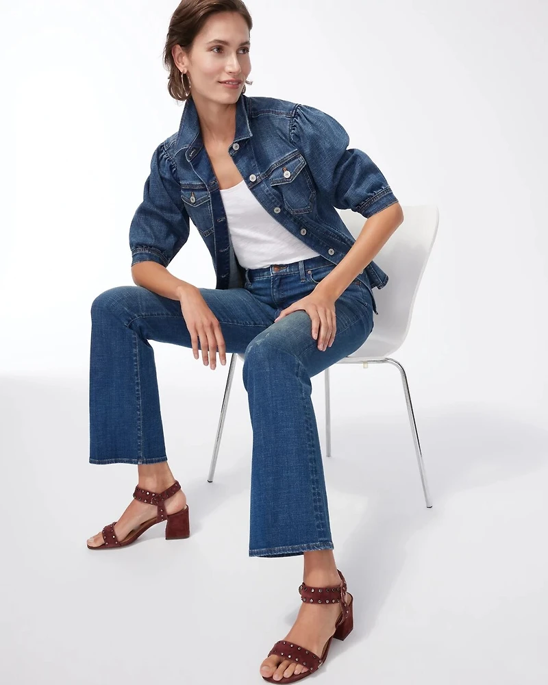 Girlfriend Flare Jeans