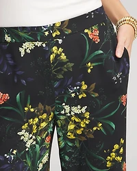 Floral Wide Leg Soft Pants