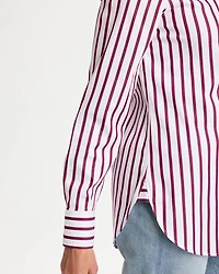 Striped No Iron™ Stretch Shirt