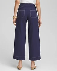 Petite Brigitte™ Utility Wide-Leg Cropped Pants