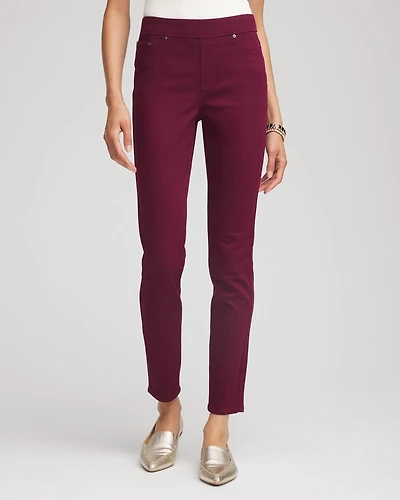 Modern Pull-On Ankle Jeggings