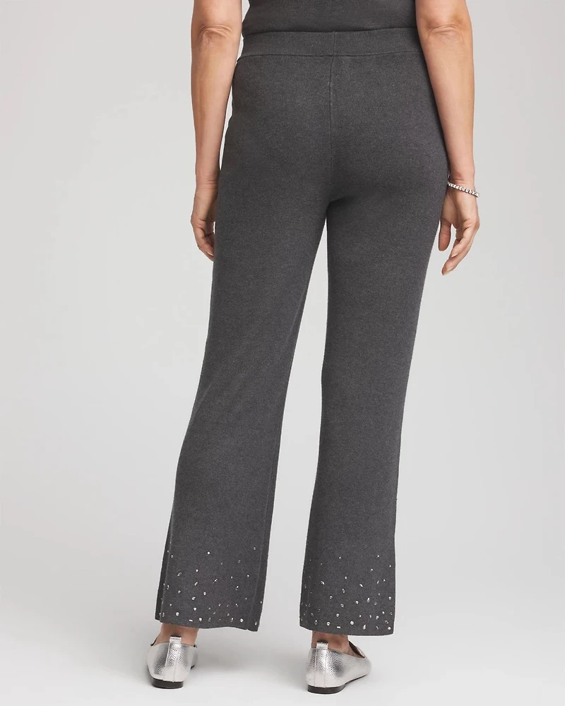 Travelers™ Embellished Straight-Leg Pants
