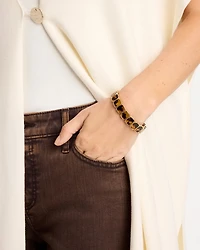 Tortoise Square Stretch Bracelet