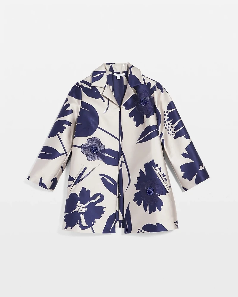 Travelers™ Collection Floral Jacquard Jacket