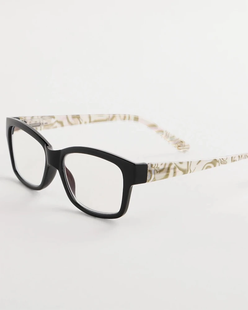 Black Square Shell Readers