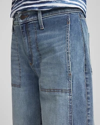Utility Tapered Jeans