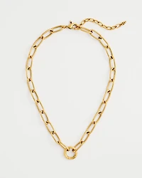 Golden Charm Link Necklace