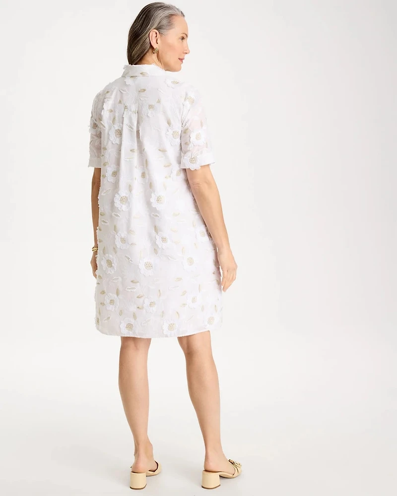 3D Floral Embroidered Bonnie Dress