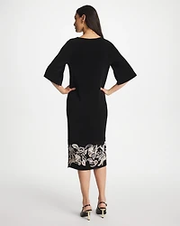 Travelers™ Border Kimono Sleeve Dress